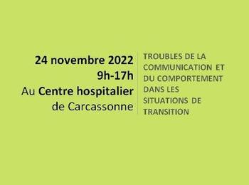 Journée régionale sur les Troubles de la communication et du comportement dans les situations de transition